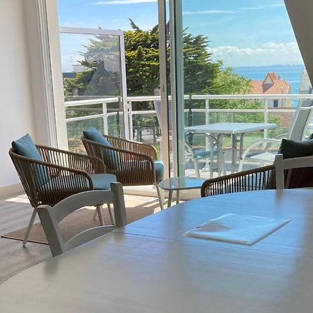 Grand Et Luxueux Appartement Lumineux 4 Pers Vue Mer Wifi Inclus Quiberon Bagian luar foto